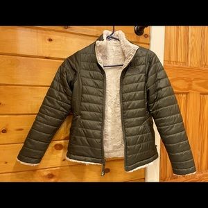 Super cozy! The North Face reversible jacket